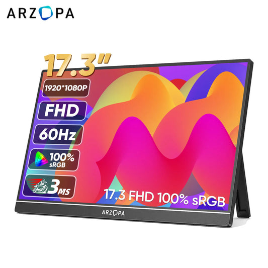 ARZOPA A1M 17.3" 60Hz Entertainment Monitor
