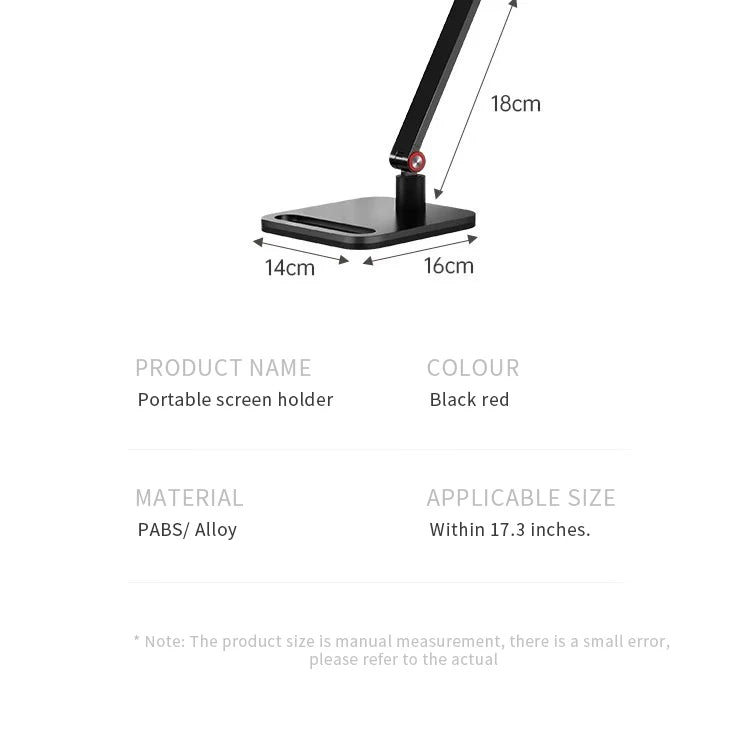 VESA Portable Monitor Stand 17"